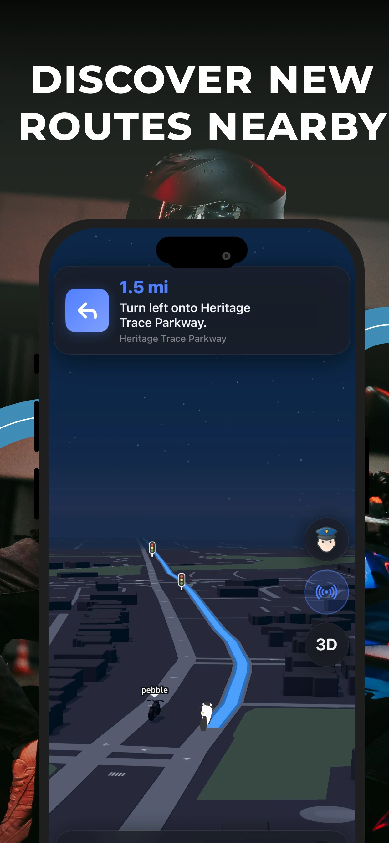 Motonia: Motorcycle GPS App screenshot