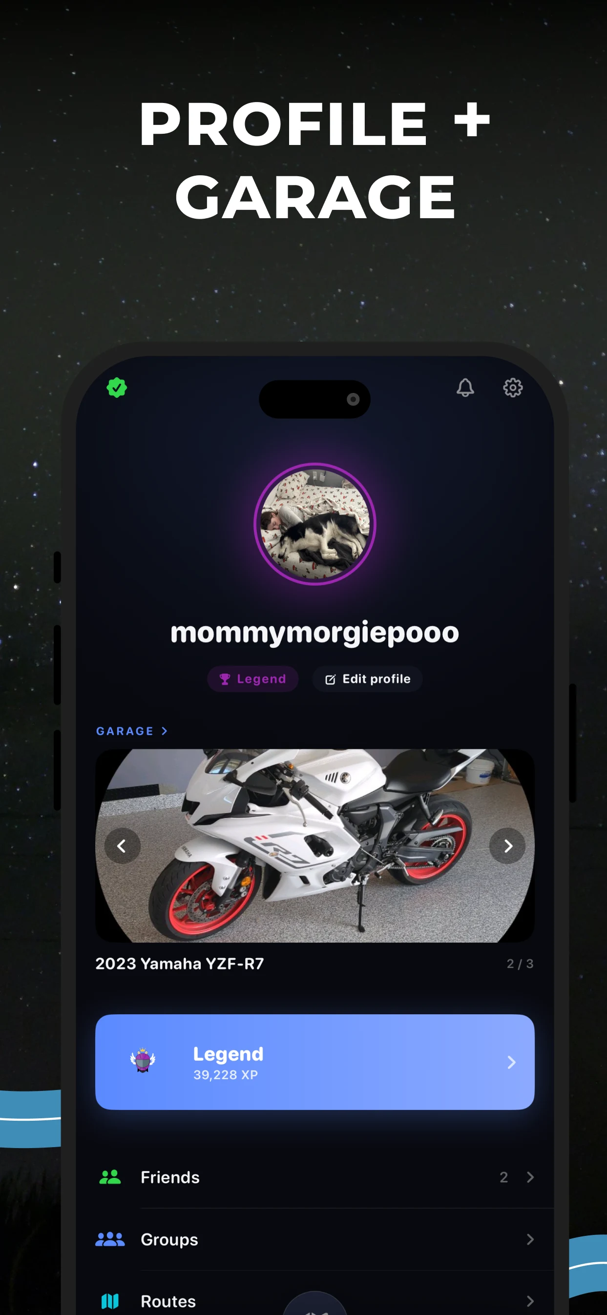 Motonia: Motorcycle GPS App screenshot